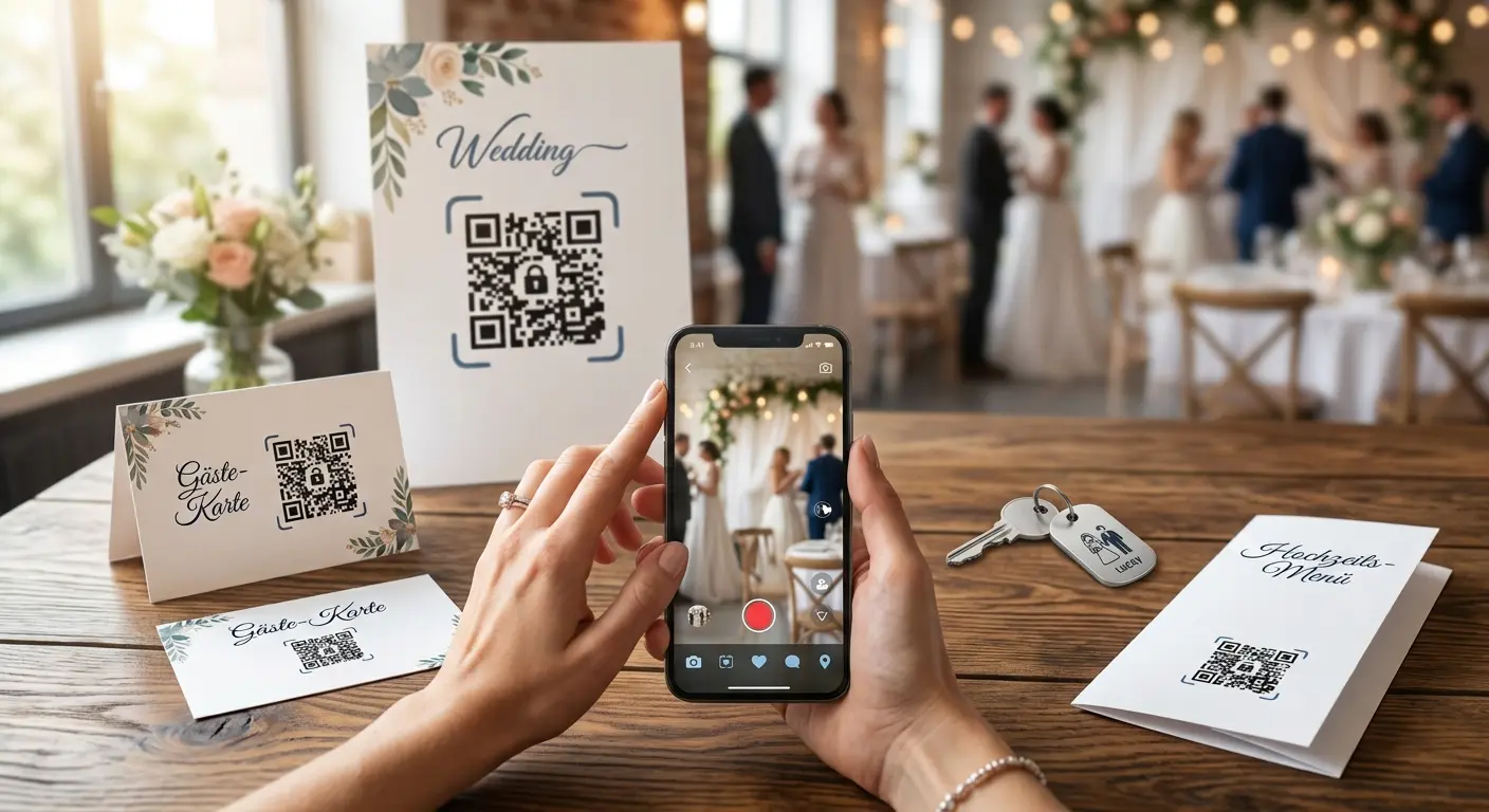 QR-Codes für Events und Hochzeiten: Kreative Einsatzideen